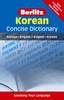Berlitz Language: Korean Concise Dictionary