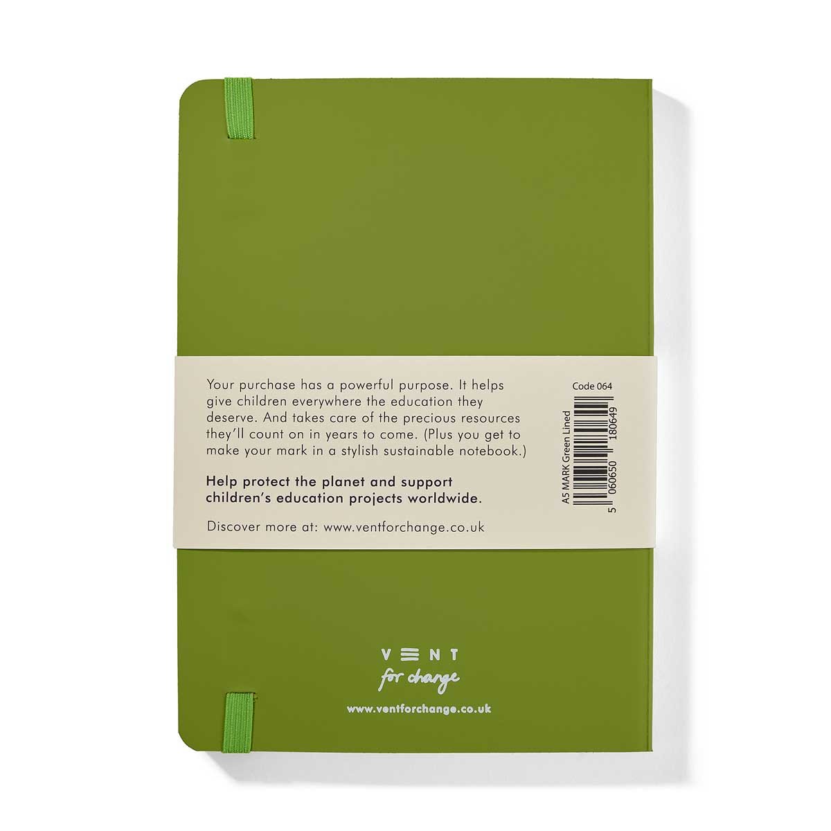 Green Make Your Mark Notebook