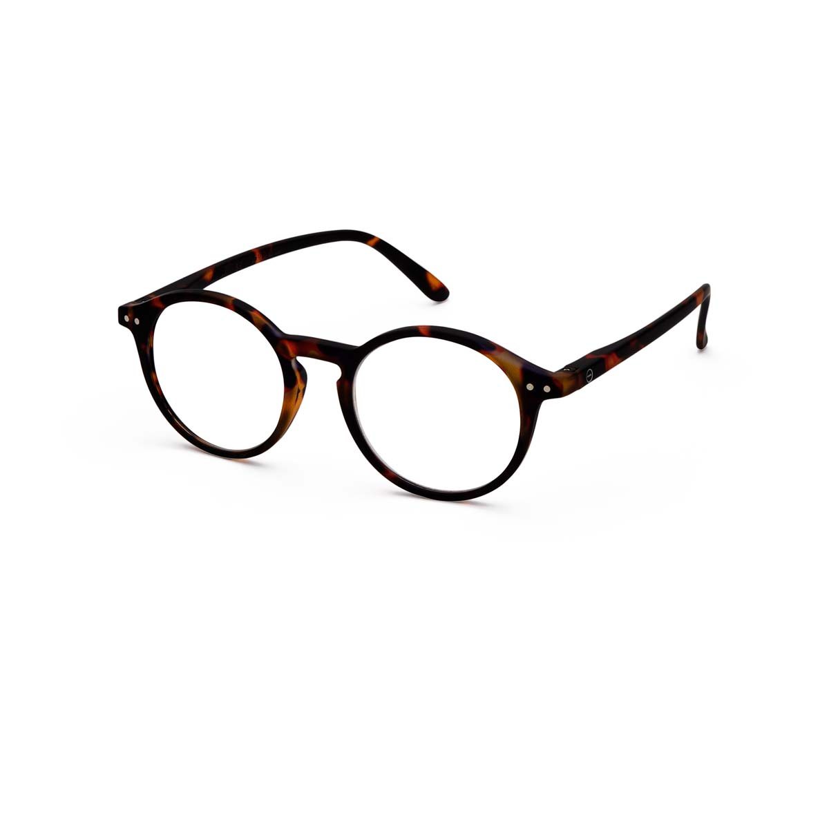 +2.00 Tortoise Circular Reading Glasses