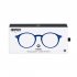 +2.00 Navy Circular Reading Glasses