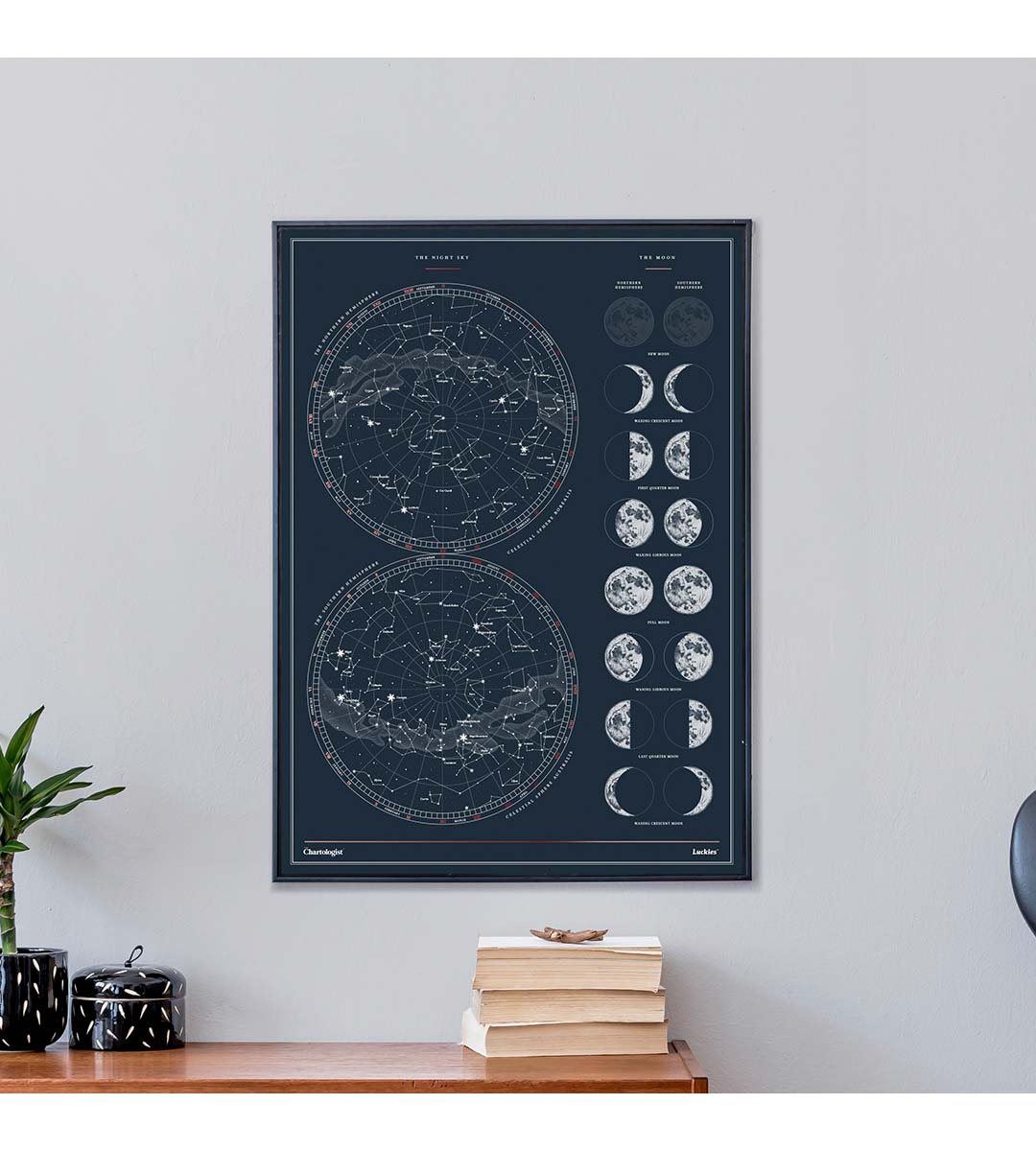 Night Sky Chartologist Map