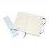 Sapphire Blue Ruled Soft Notebook Large