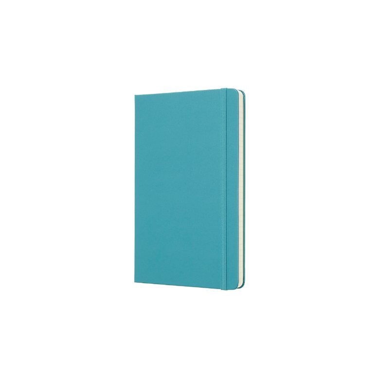 Reef Blue Ruled Hard Notebook Large