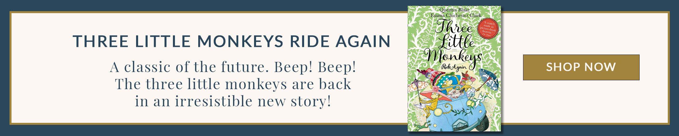 Three Little Monkeys Ride Again Blog