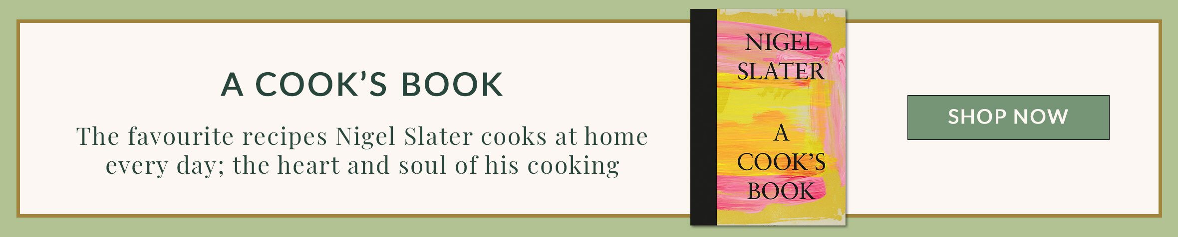 Nigel Slater A Cook's Book Blog