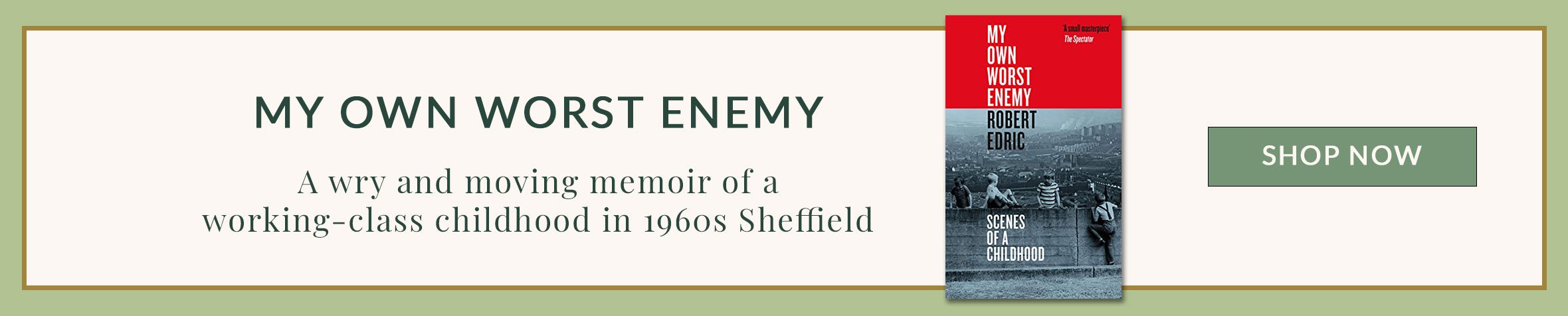 Robert Edric My Own Worst Enemy Blog