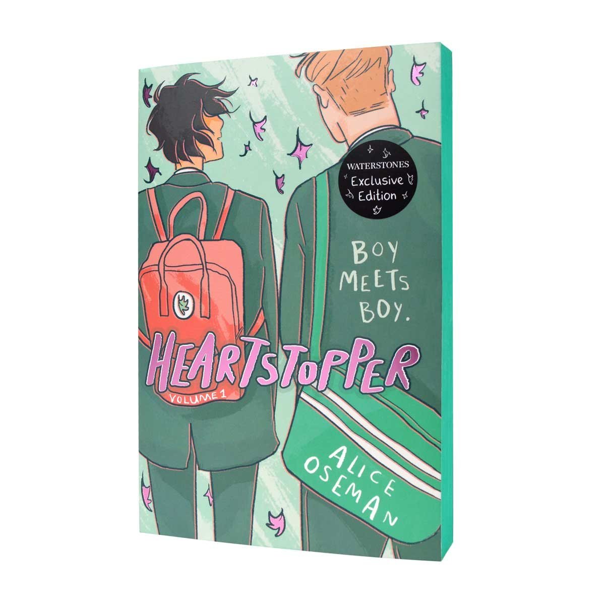 Heartstopper Vol.s 1 & 2 Waterstones exclusive w/ mini-comic ~ shops Alice Oseman NEW!