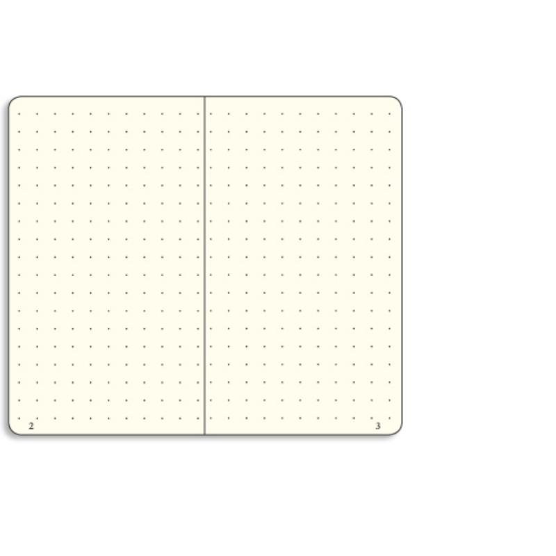 Navy Medium Dotted Notebook