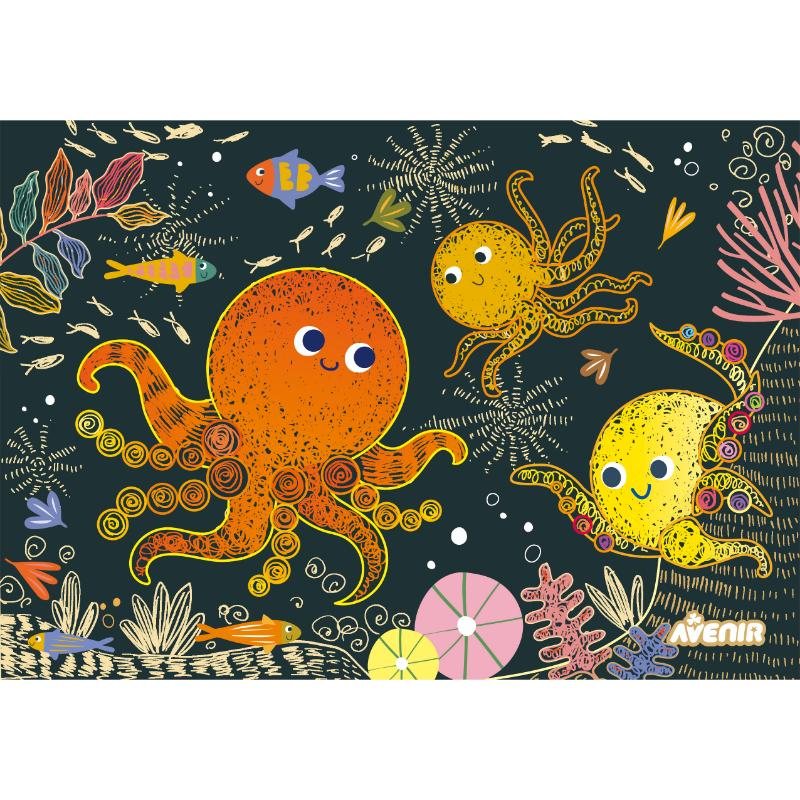 Scratch- Ocean Life