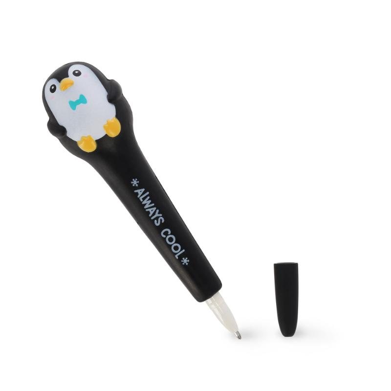 Penguin Squeezies Squishy Gel Pen