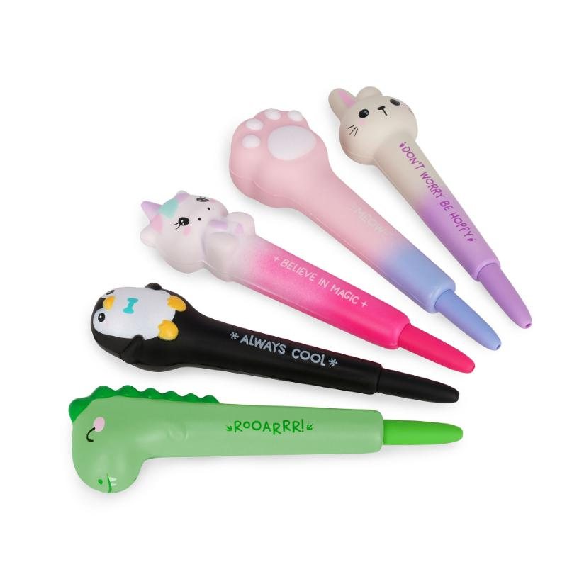 Penguin Squeezies Squishy Gel Pen