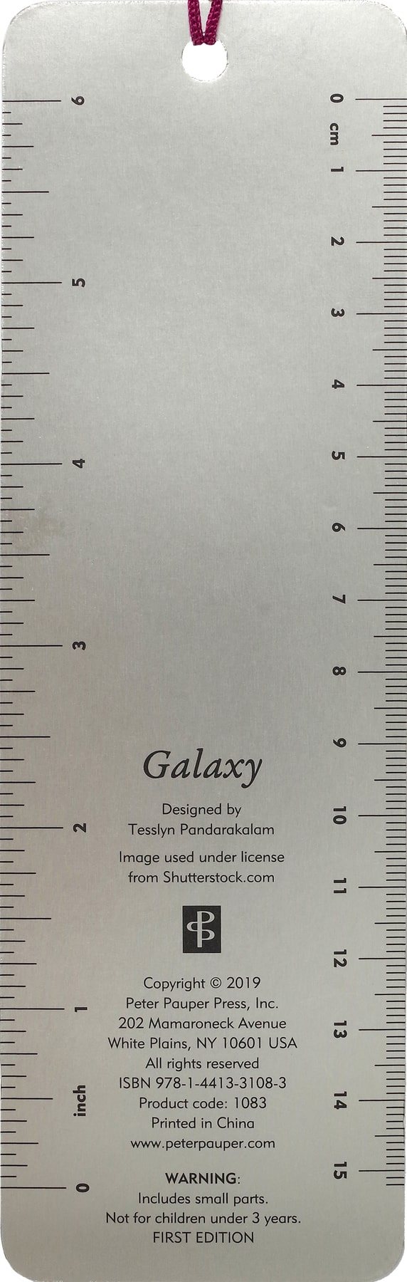 Beaded Bookmark Galaxy