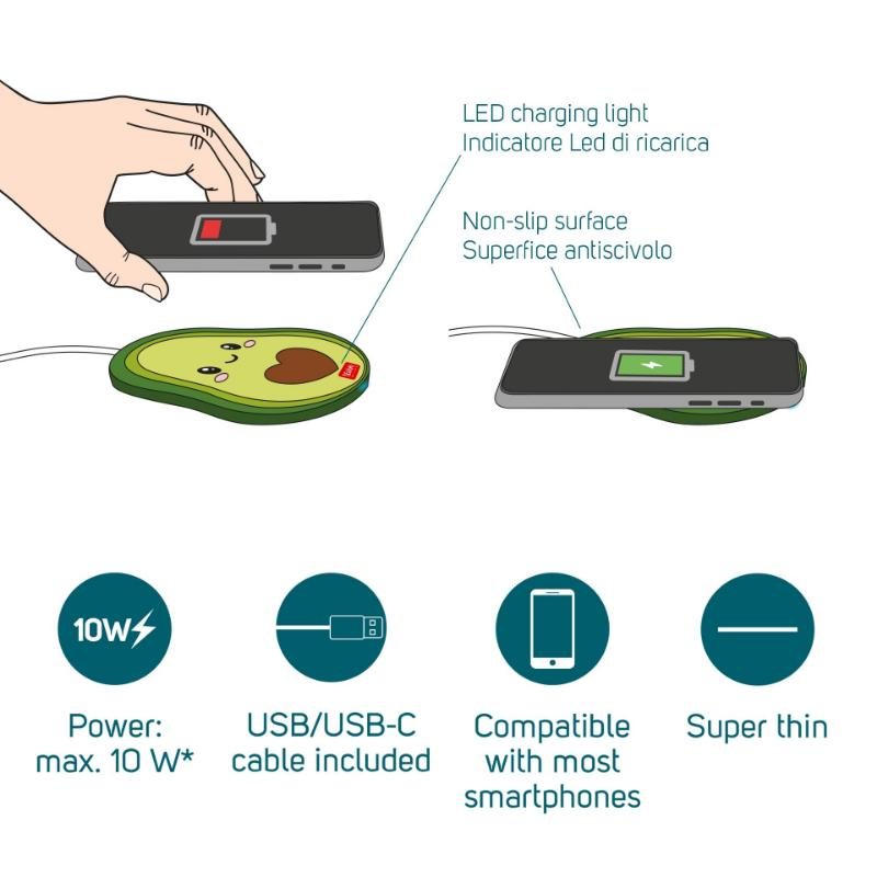 Avocado Smartphone Wireless Charger