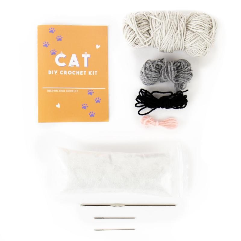 Cat Diy Crochet Kit