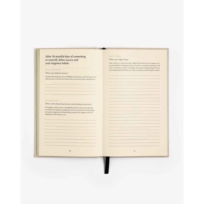 The Three Question Journal Green