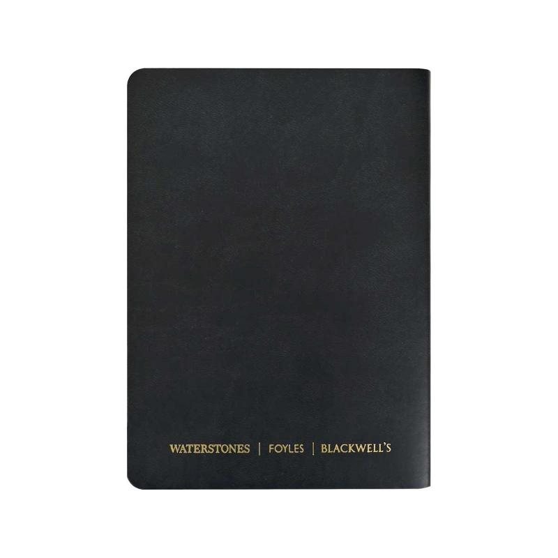 Black Lined Vegan B6 Notebook