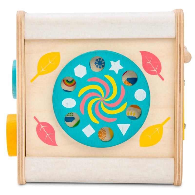 Activity Wooden Cube