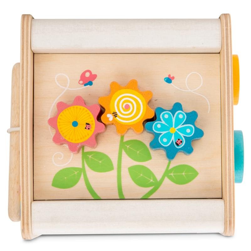 Activity Wooden Cube