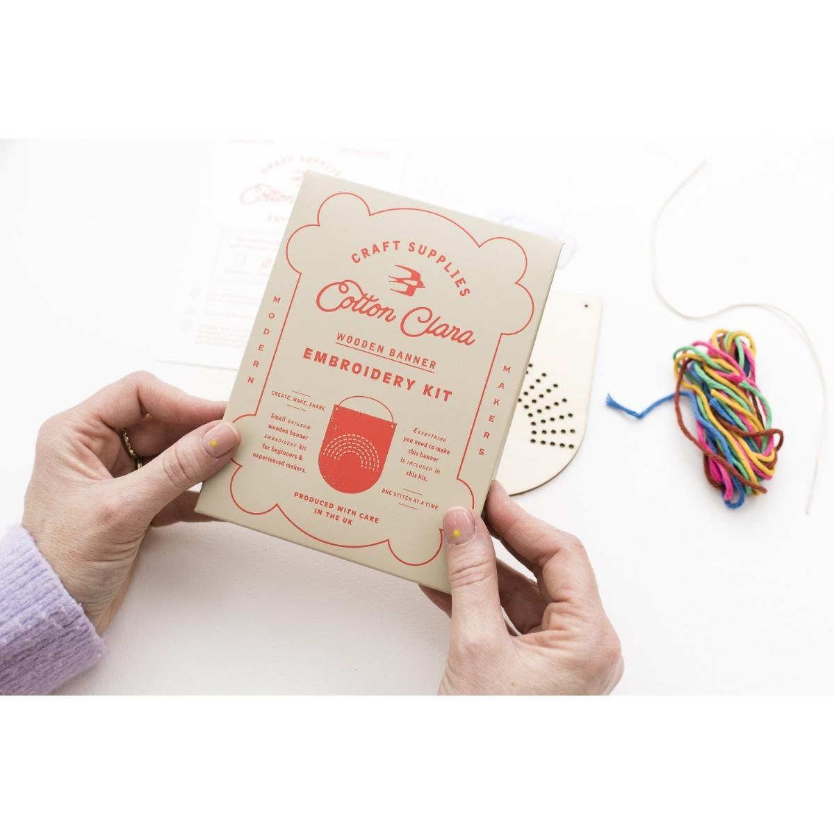 Rainbow Embroidery Kit