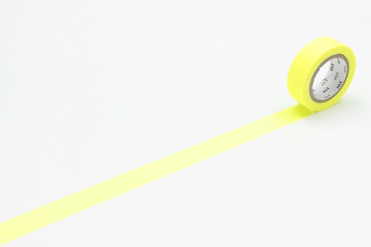 Mt Tape 1P Basic - Shocking Yellow