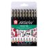 Sakura Pigma Brush Set | 9 Colours