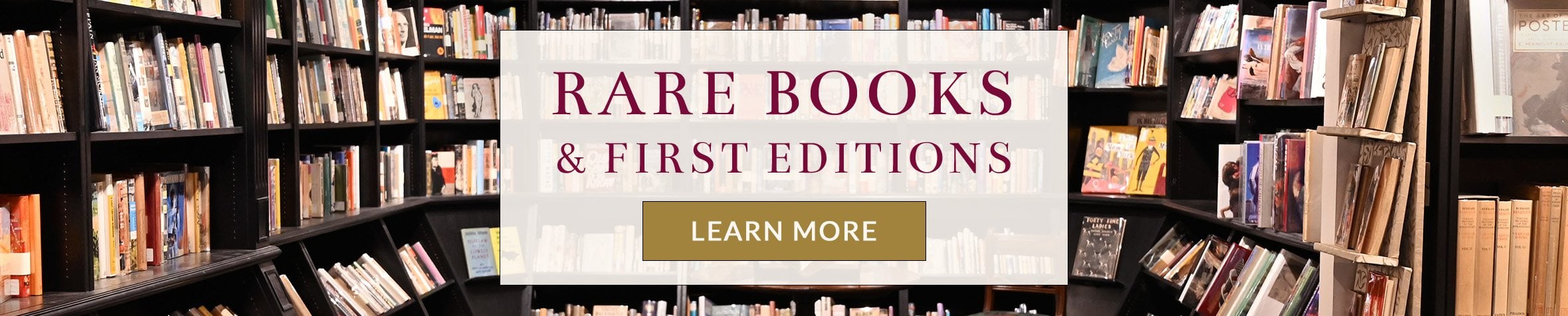 Rare Books & First Editions