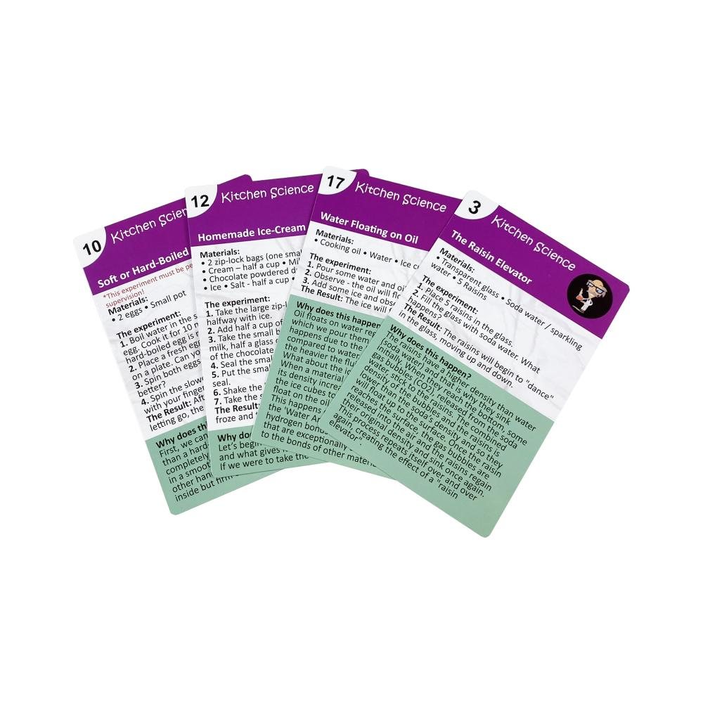 Kitchen Science - Activity Cards
