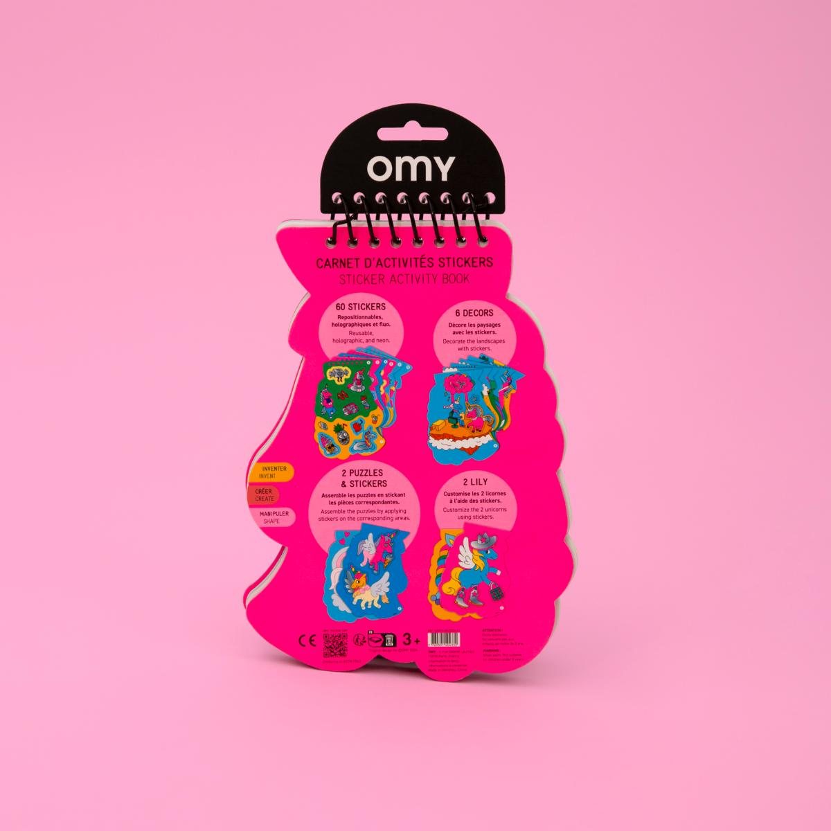Sticker Activity Notebook - Lily
