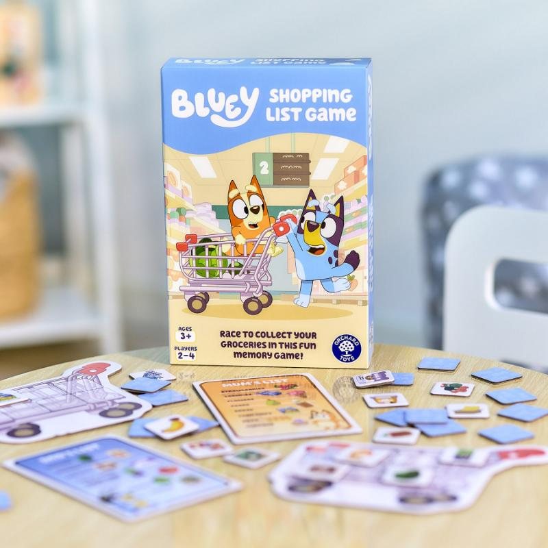 Bluey Shopping List Game