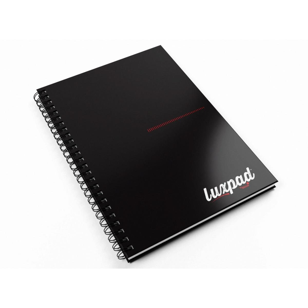 Luxpad A5 Hardback Wirebound Notebook - Lined