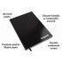 Luxpad A4 Hardback Casebound Notebook - Lined