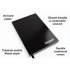 Luxpad A5 Hardback Casebound Notebook - Lined