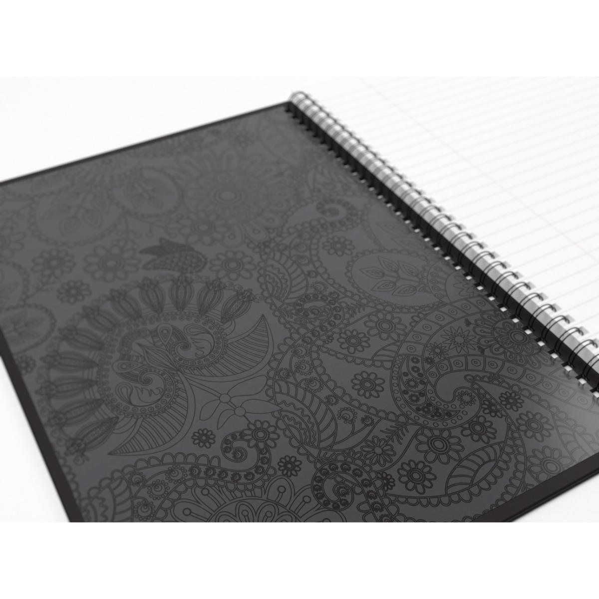 Luxpad A4 Hardback Wirebound Notebook - Lined