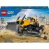 Yellow Bulldozer With Front Loader