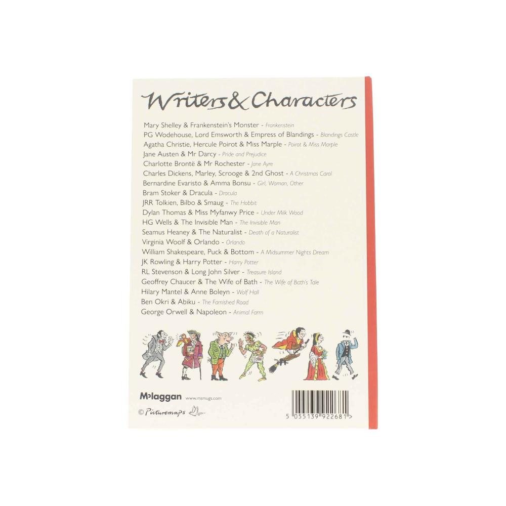 Writers & Characters Hardback A5 Notebook