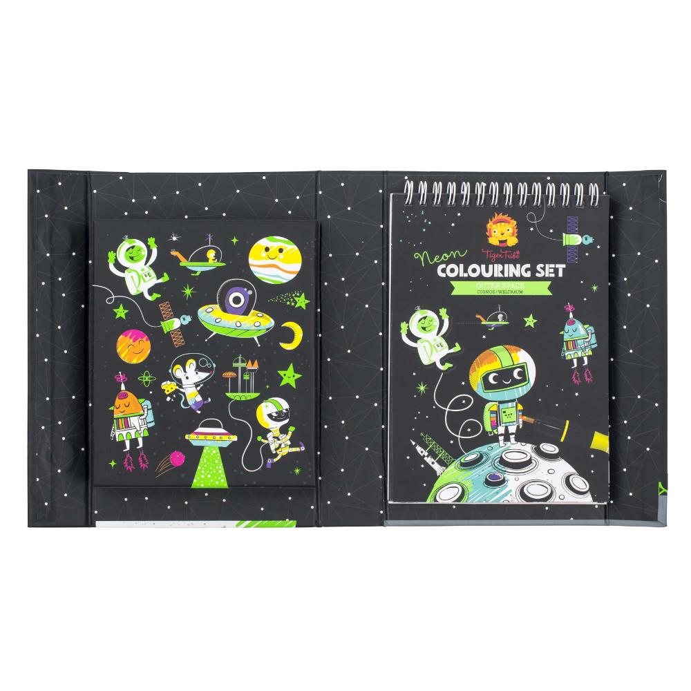 Neon Colouring - Outer Space