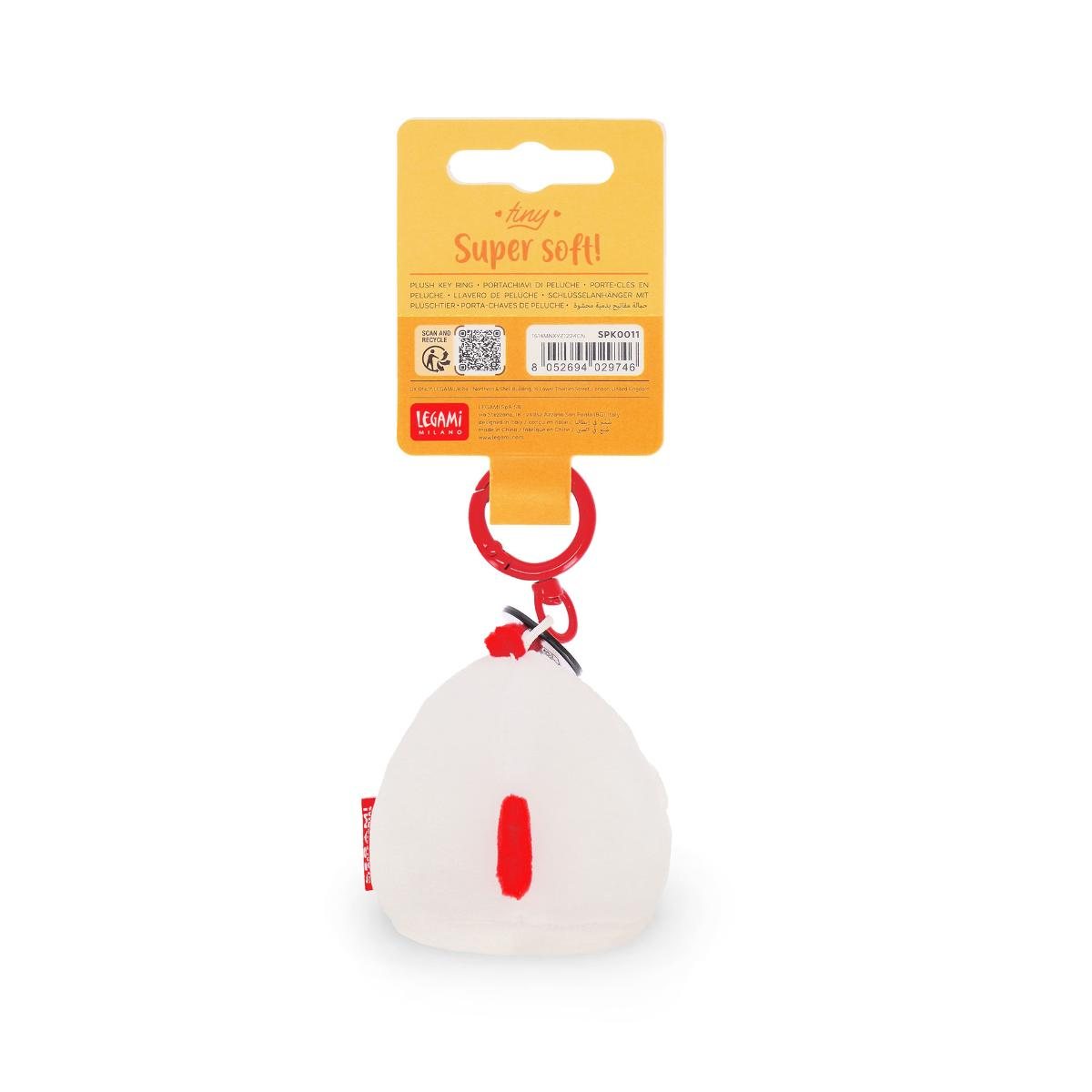 Hen Super Soft! Tiny Plush Keyring
