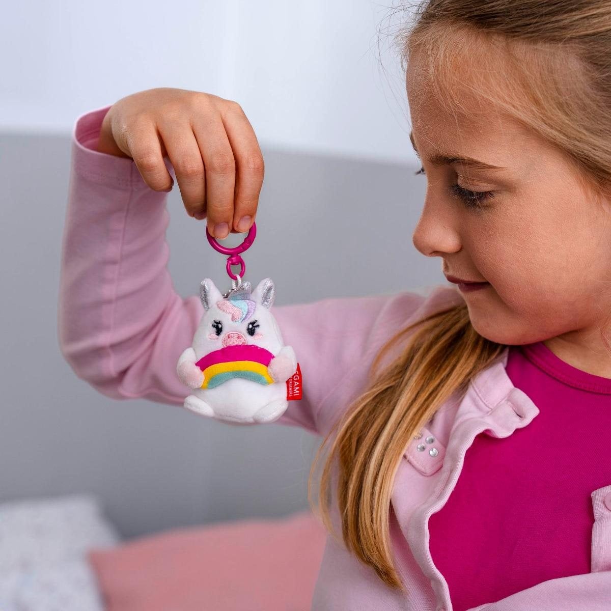Unicorn Super Soft! Tiny Plush Keyring