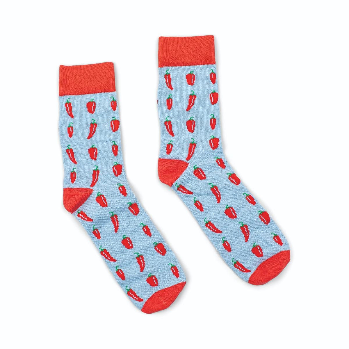 Socks And Storage Tin Chilli