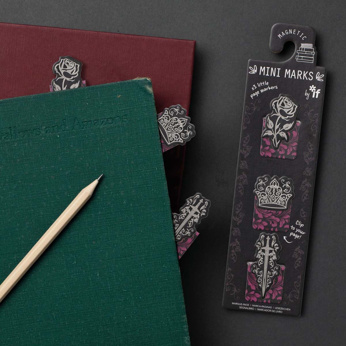 Magnetic Mini Marks - Damask