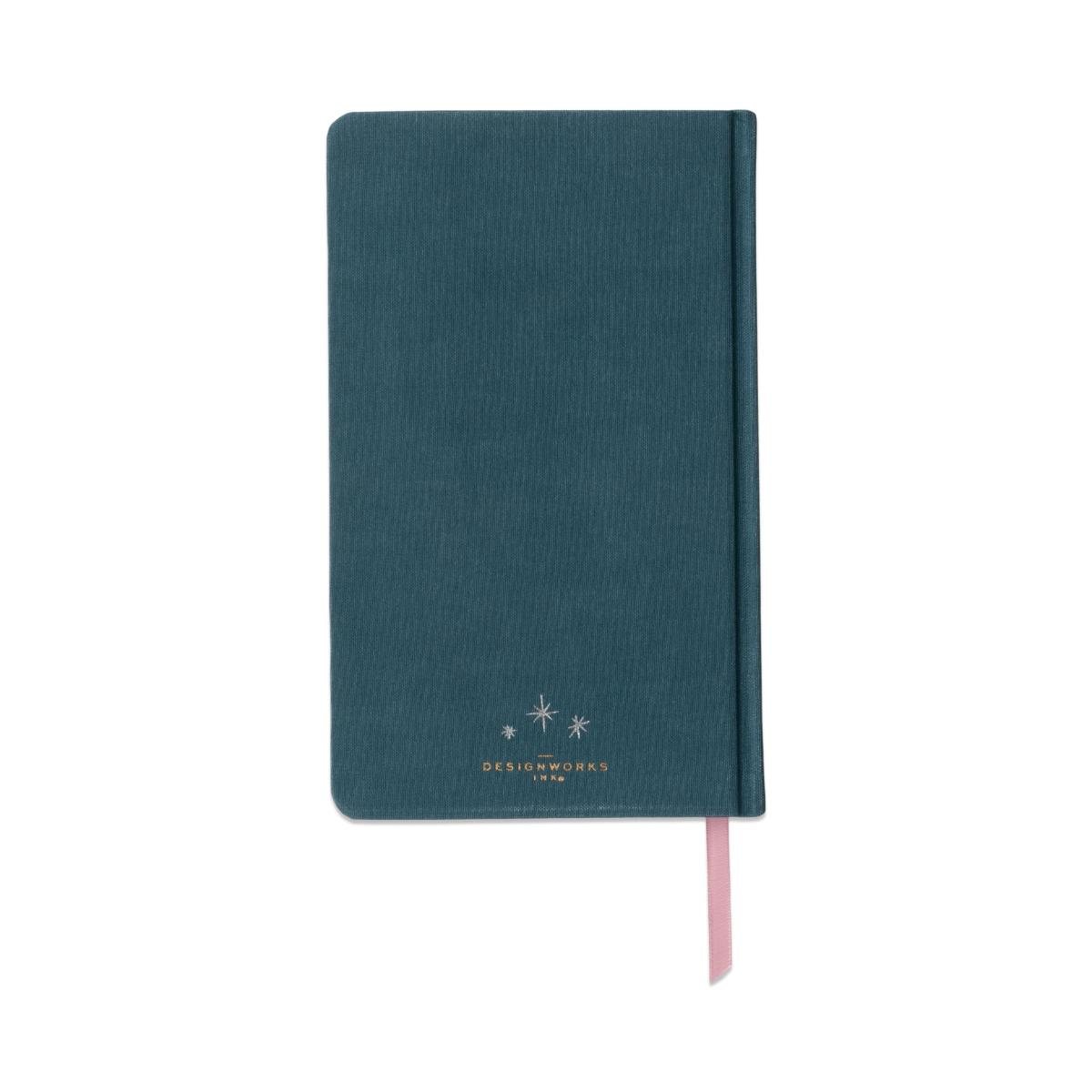 A5 Teal Moon Notebook