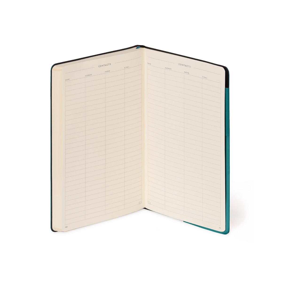 Malachite Green Plain Medium Notebook