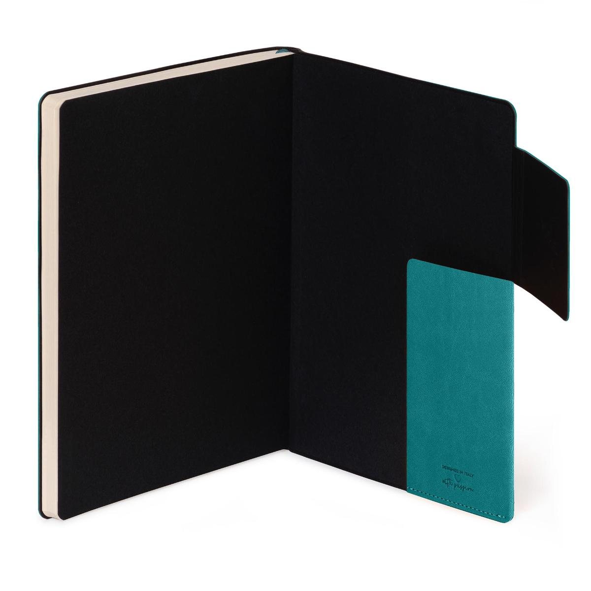 Malachite Green Lined Large Notebook
