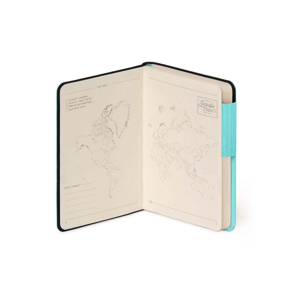 Aquatic Awe Lined Small Notebook