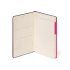 Raspberry Lined Medium Notebook