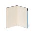 Retro Blue Plain Medium Notebook