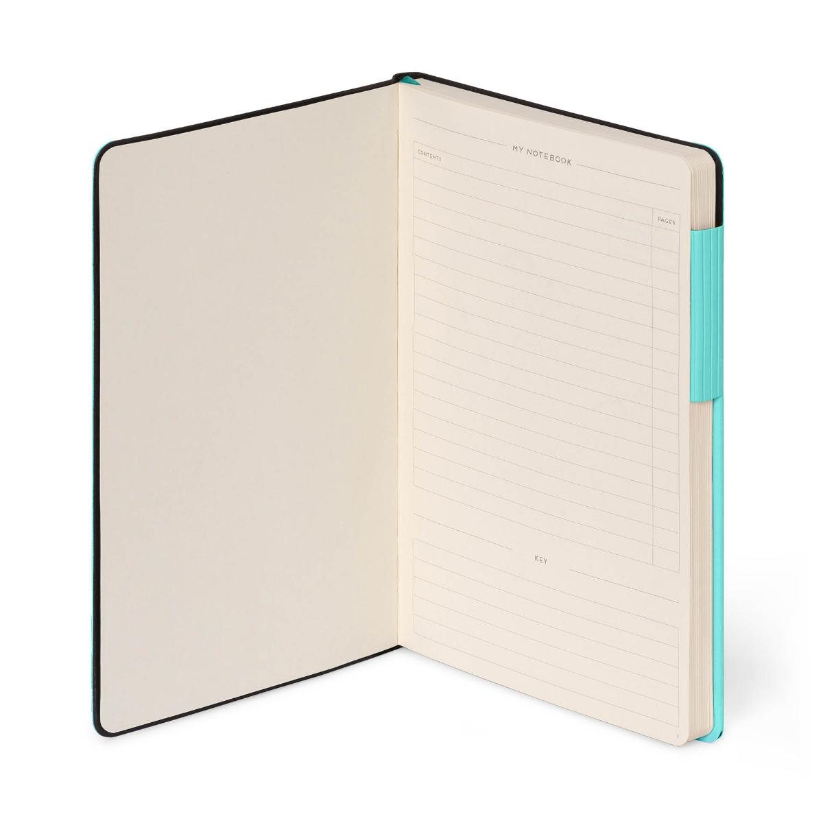 Aquatic Awe Lined Large Notebook