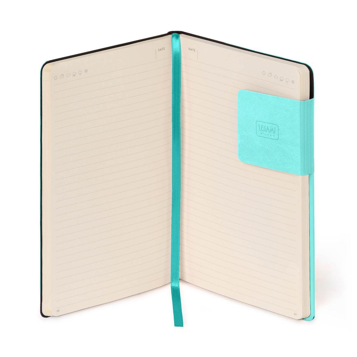 Aquatic Awe Lined Large Notebook