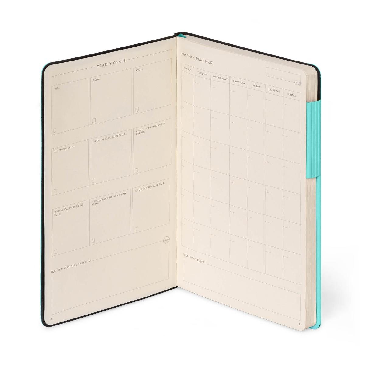 Aquatic Awe Lined Large Notebook