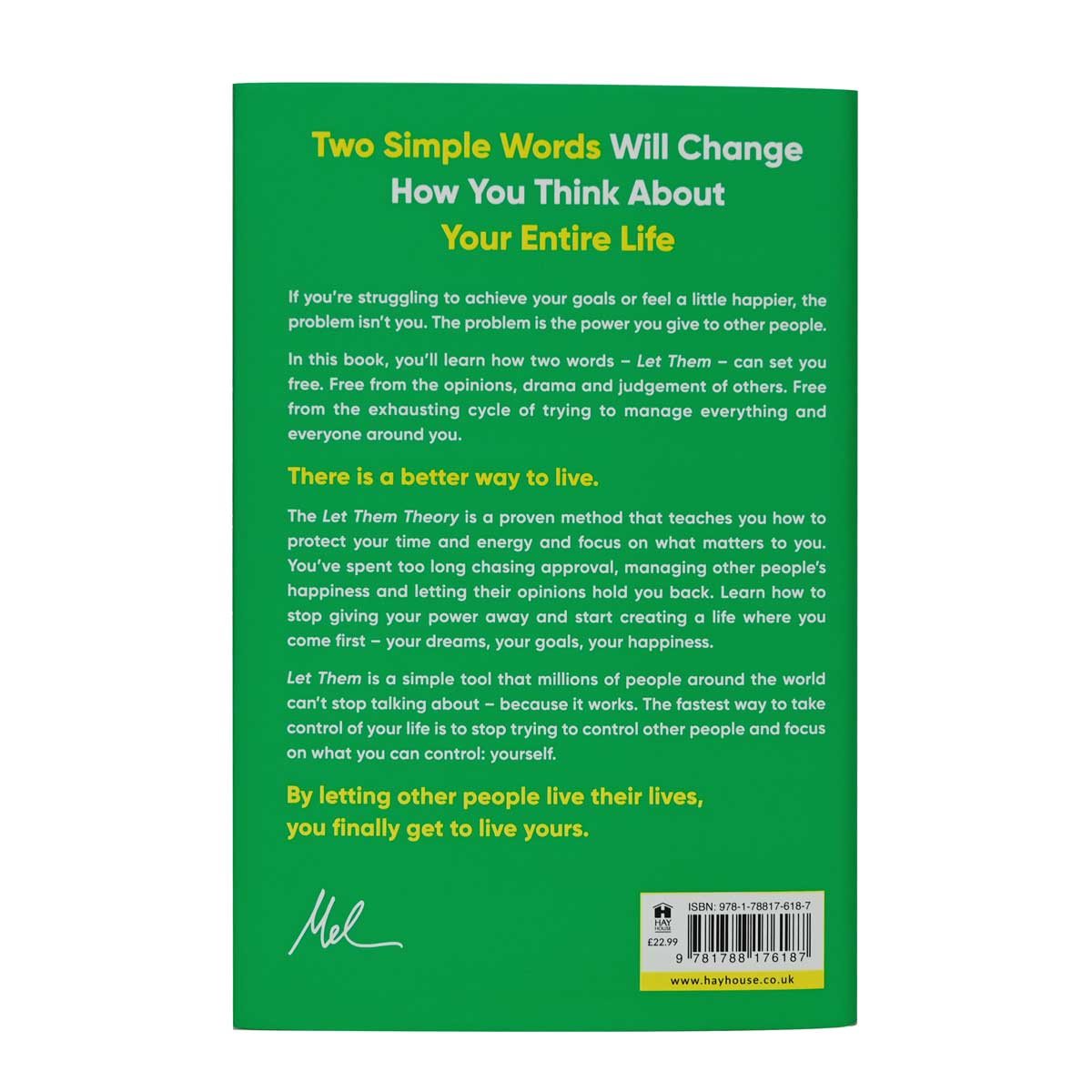 The Let Them Theory by Mel Robbins, Sawyer Robbins | Hatchards